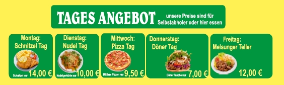 Tagesangebote